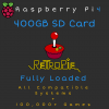 400GB RetroPie MicroSD Card for Raspberry Pi 4