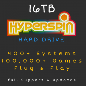 16TB Hyperspin Hard Drive