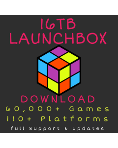 16TB LaunchBox DOWNLOAD - PRE-CONFIGURED for Plug & Play! with over 60000+ Games