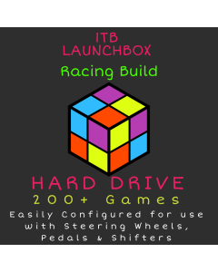 1TB Launchbox Arcade Racing Build Hard Drive
