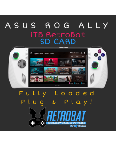 1TB Retrobat SD Card for ROG ALLY and AYAYNEO - Plug & Play