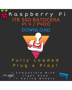 1TB SSD Batocera for Raspberry Pi 4 and P400 Download