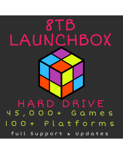 8TB Launchbox Hard Drive