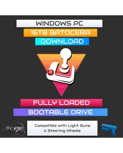 16TB Batocera DOWNLOAD For Windows PC - Fully Loaded - Plug and Play!
