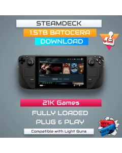 1.5TB Batocera DOWNLOAD for Steam Deck