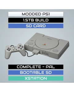 1.5TB XSTATION - SD CARD - Complete PS1 Collection - PAL