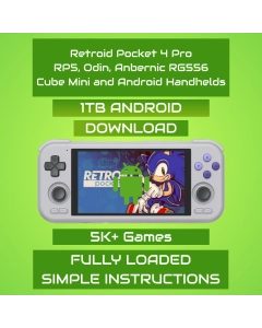 1TB Build for Retroid Pocket 4 Pro RP5, Odin, Anbernic RG556 Cube Mini and Android Handhelds