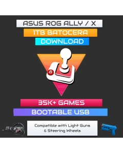 1TB Preloaded Batocera Download for ROG ALLY, ROG ALLY X and AYAYNEO - Plug & Play