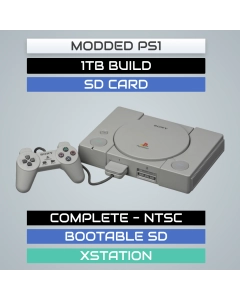 1TB XSTATION - SD CARD - Complete PS1 Collection - NTSC