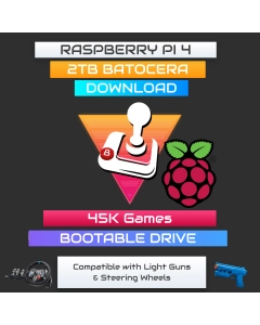 2TB Batocera DOWNLOAD For Raspberry Pi 4 and P400