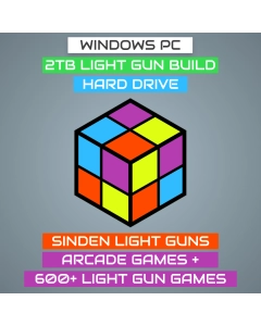 2TB Launchbox Arcade + Sinden Light Gun Build - 600+ Light Gun Games - Hard Drive