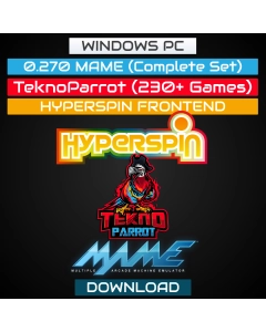 2TB TeknoParrot + MAME Hyperspin Build - Download