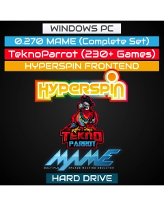2TB TeknoParrot + MAME Hyperspin Build - Hard Drive