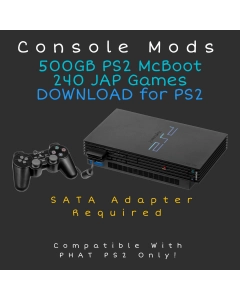 500GB PS2 McBoot JAP Games Download