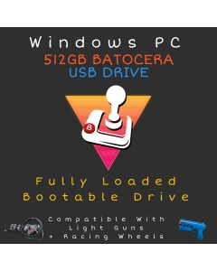 512GB Batocera Drive