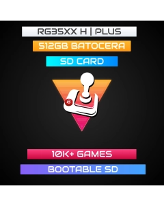 512GB Batocera SD Card for Anbernic RG35XX H - RG35XX Plus