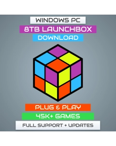 8TB LaunchBox DOWNLOAD - PRE-CONFIGURED for Plug & Play! with over 45000+ Games