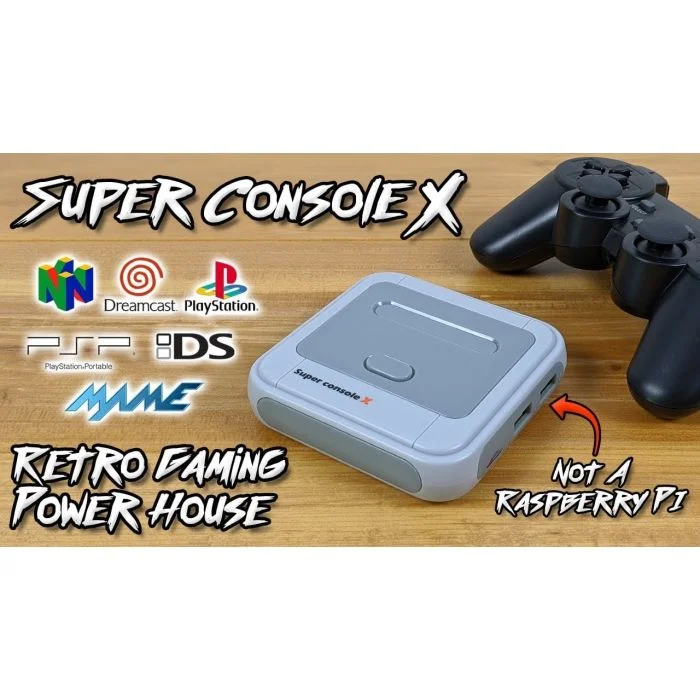 Super Console X Plug & Play Retro Gaming Console – 100,000+ Games