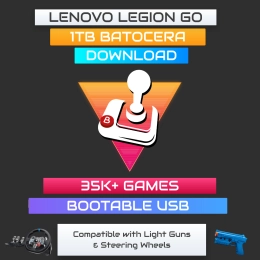 1TB Preloaded Batocera Download for Lenovo Legion Go - Plug and Play