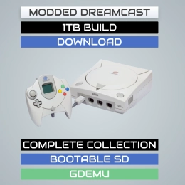 1TB GDEMU - DOWNLOAD - Complete Dreamcast Collection - USA + EU + JPN