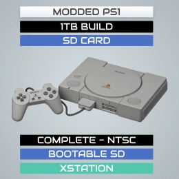 1TB XSTATION - SD CARD - Complete PS1 Collection - NTSC