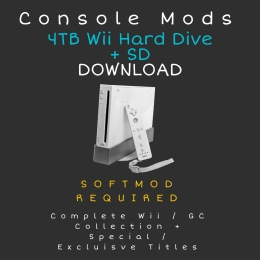 4TB Wii DOWNLOAD - Complete Wii / GC + Special / Exclusive Titles