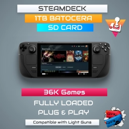 1tTB BATOCERA SD CARD for STEAMDECK