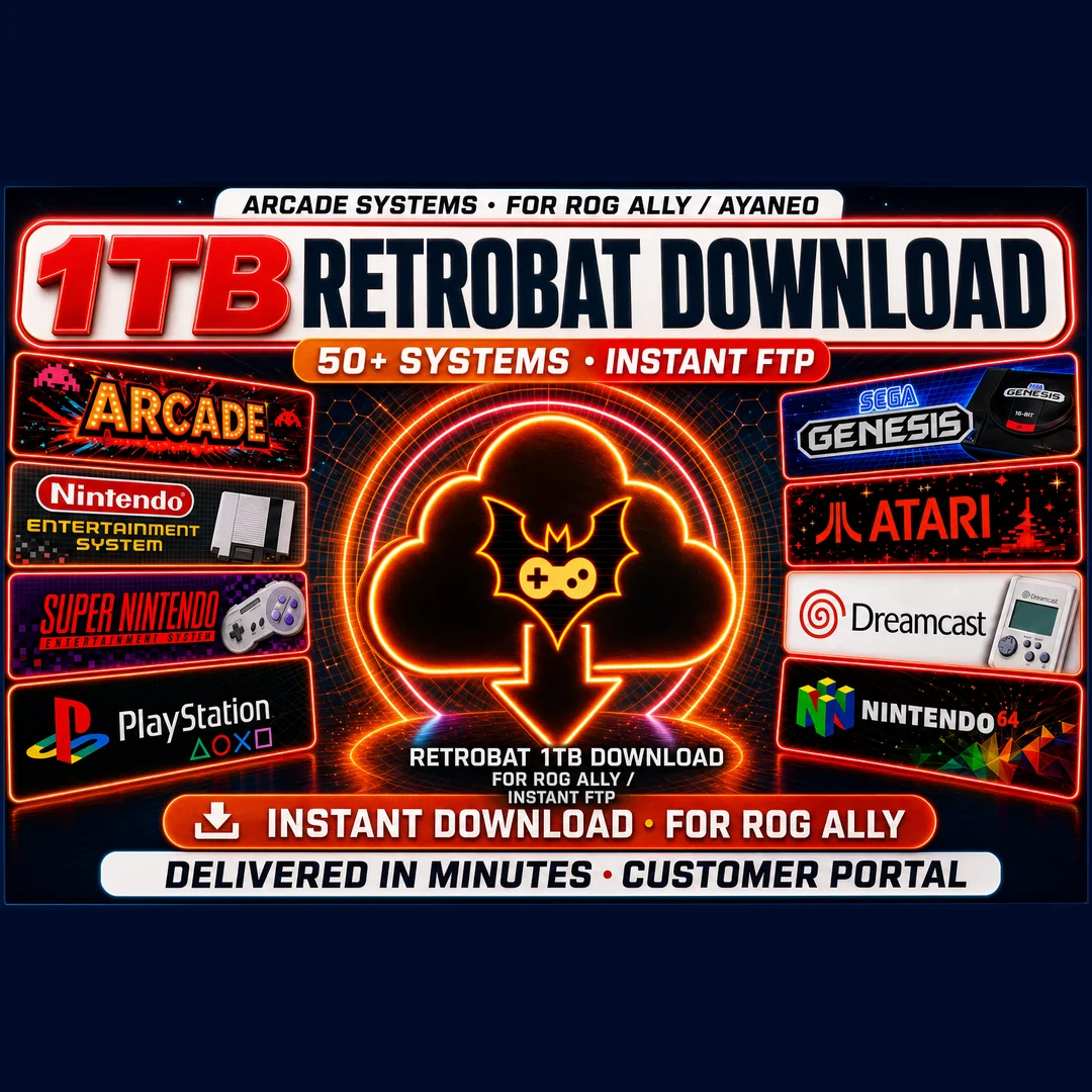 1TB RetroBat Download for ROG Ally / Ayaneo